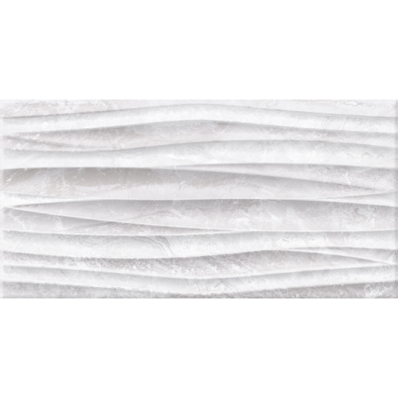 Boheme Olas Gris 25x50 διακοσμητικό ματ πλακίδιο τοίχου γκρι